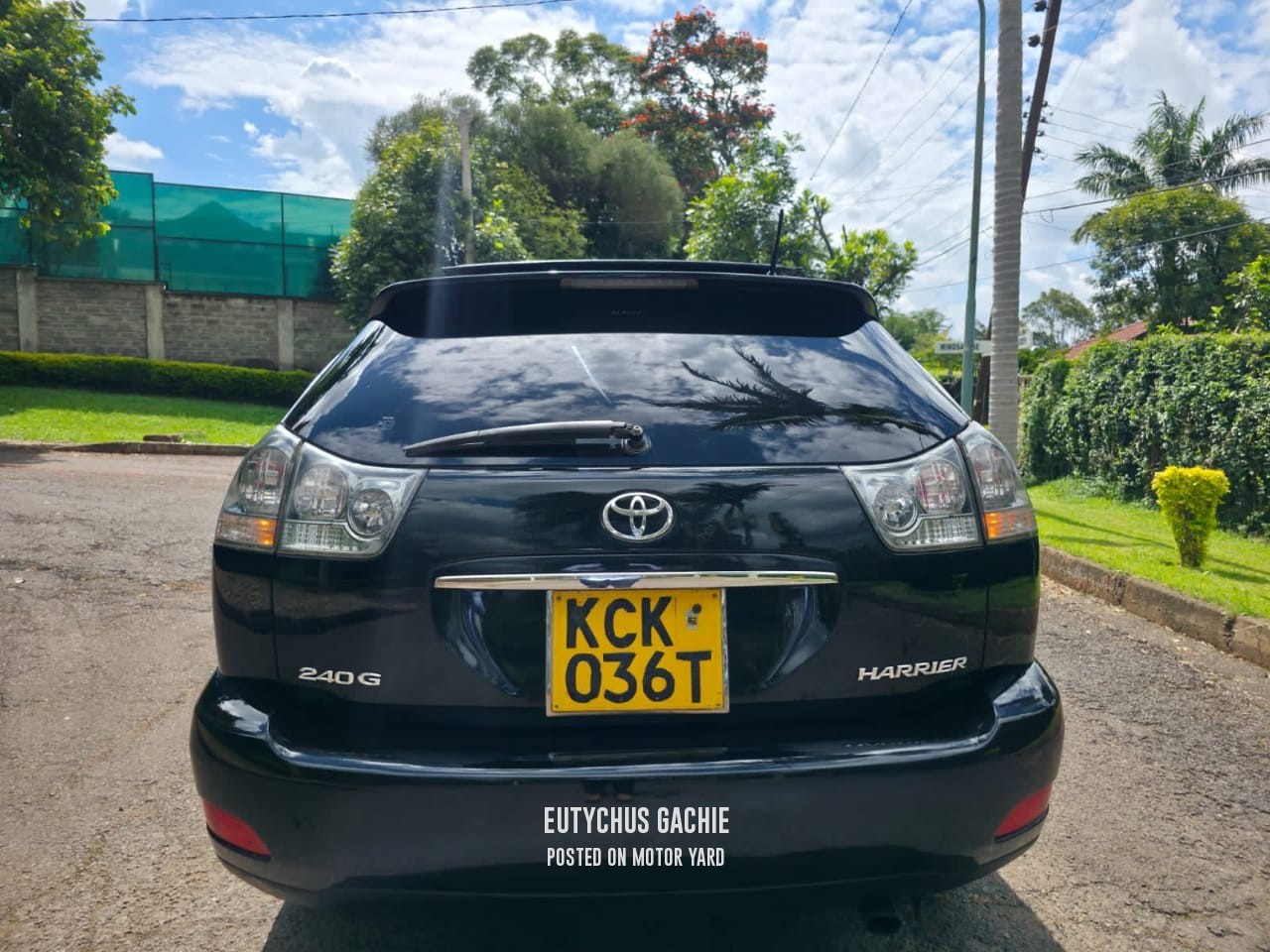 Toyota Harrier 2010 Black