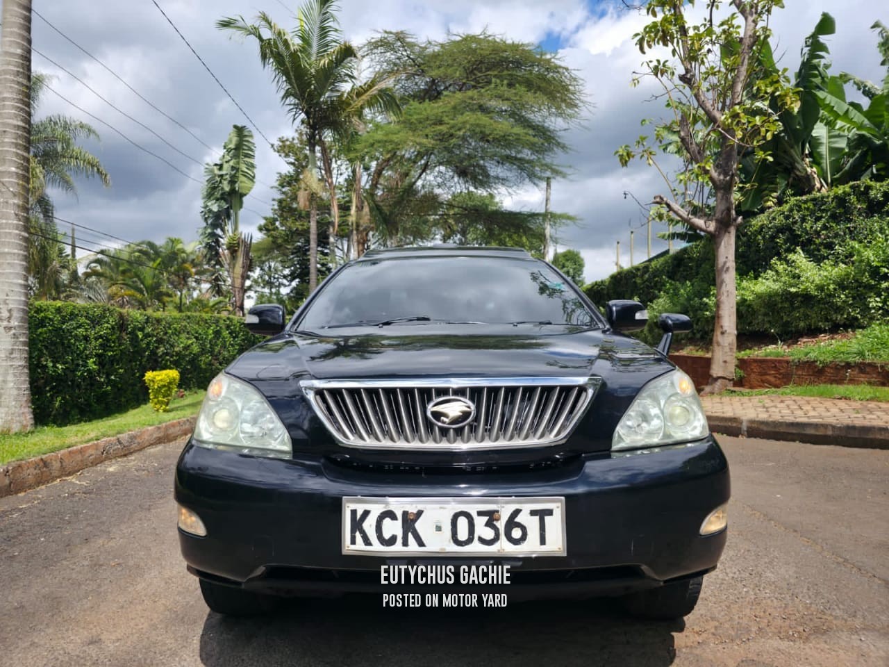 Toyota Harrier 2010 Black
