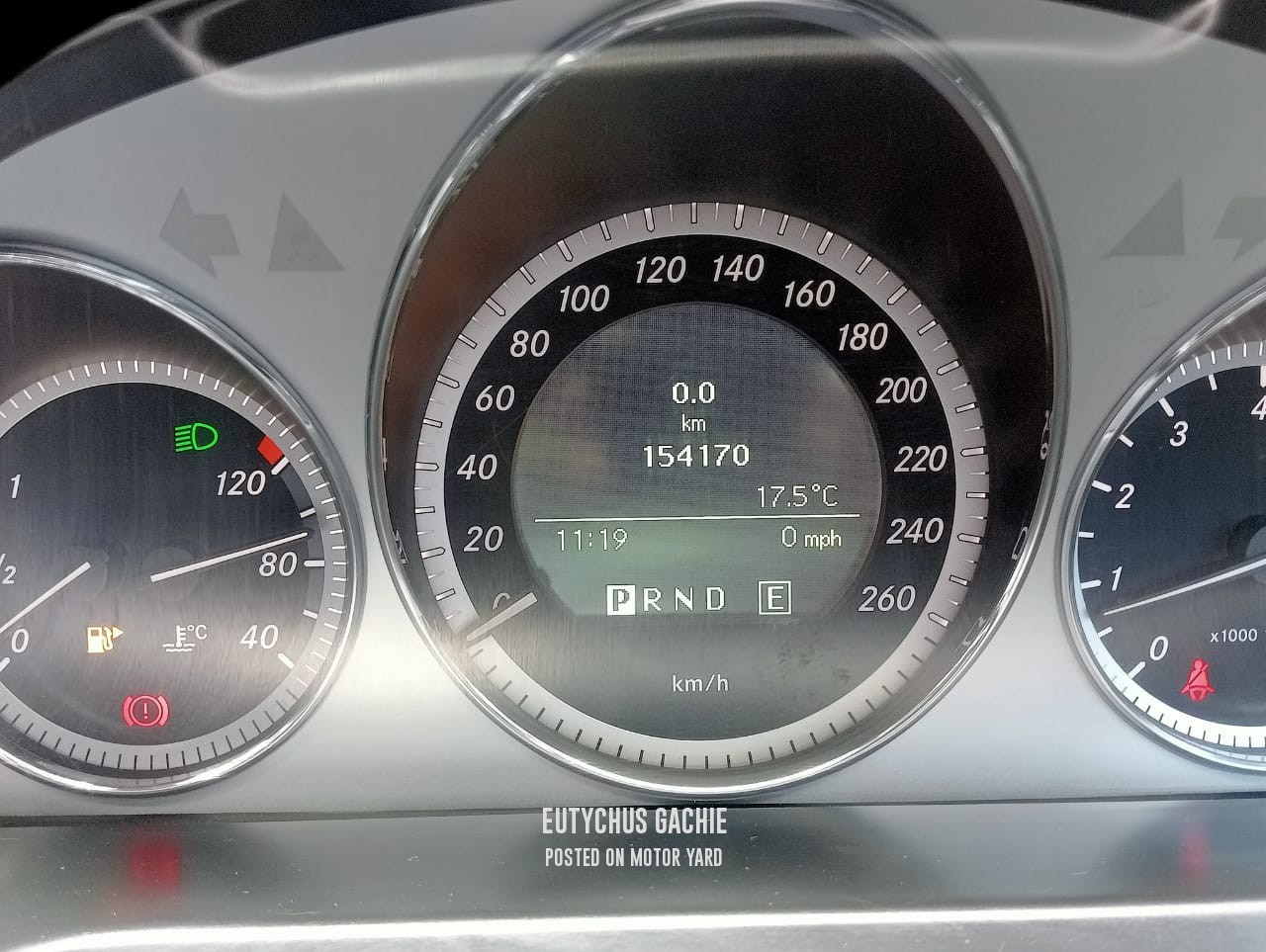 Mercedes-Benz C200 2011 Black