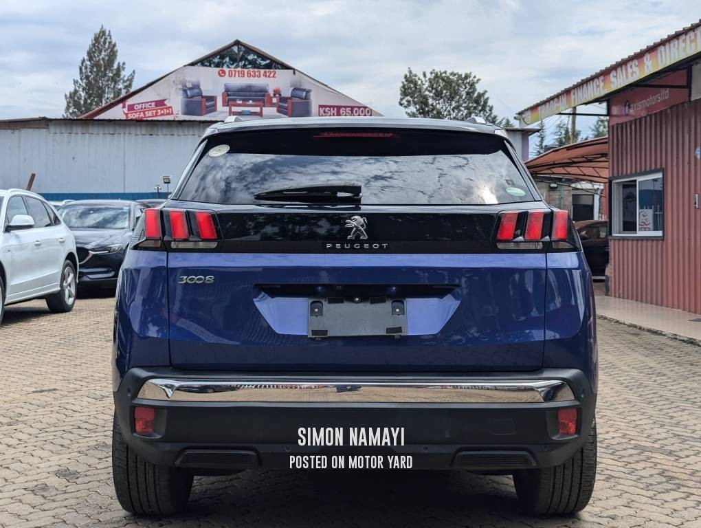 Peugeot 3008 2018 Blue