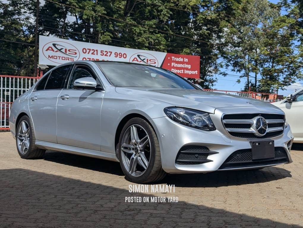 Mercedes-Benz E200 2018 Silver