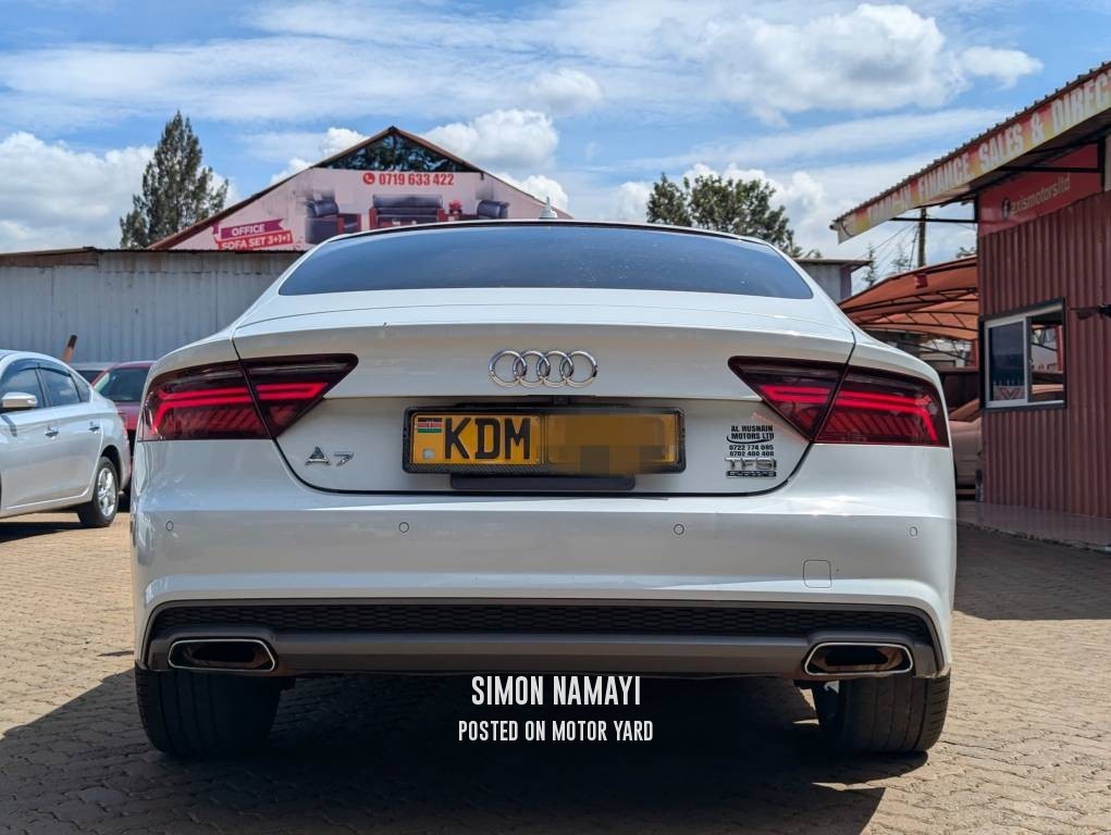 Audi A7 2016 White