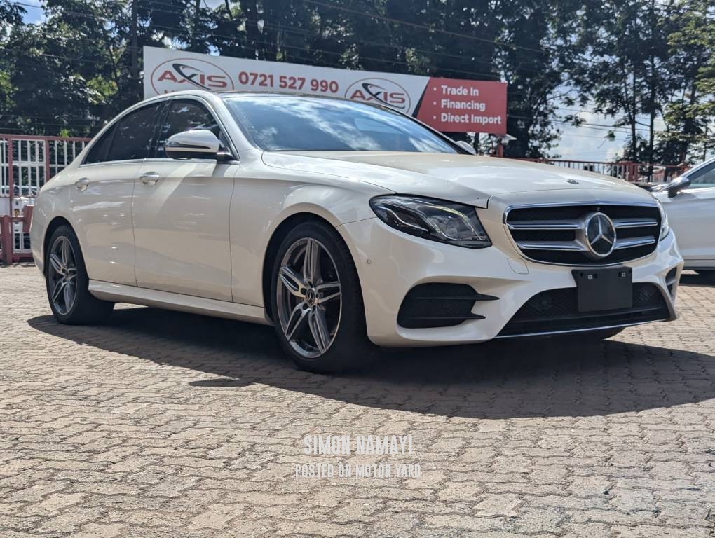 Mercedes-Benz E200 2017 White