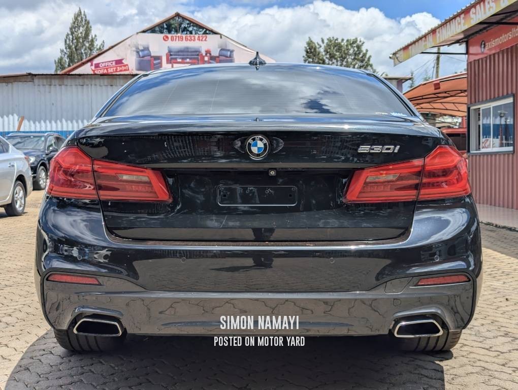 BMW 530 2017 Black