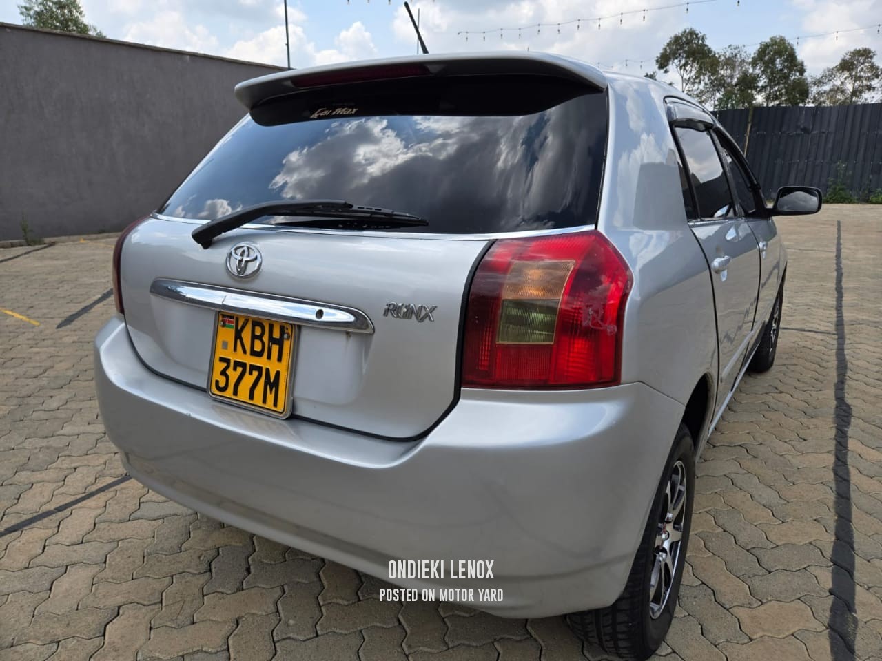 Toyota Runx 2002 Other