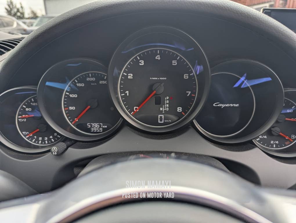 Porsche Cayenne 2018 Black