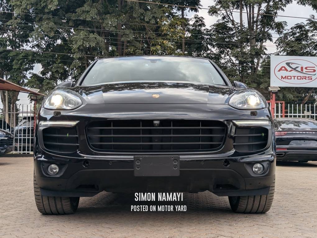 Porsche Cayenne 2018 Black