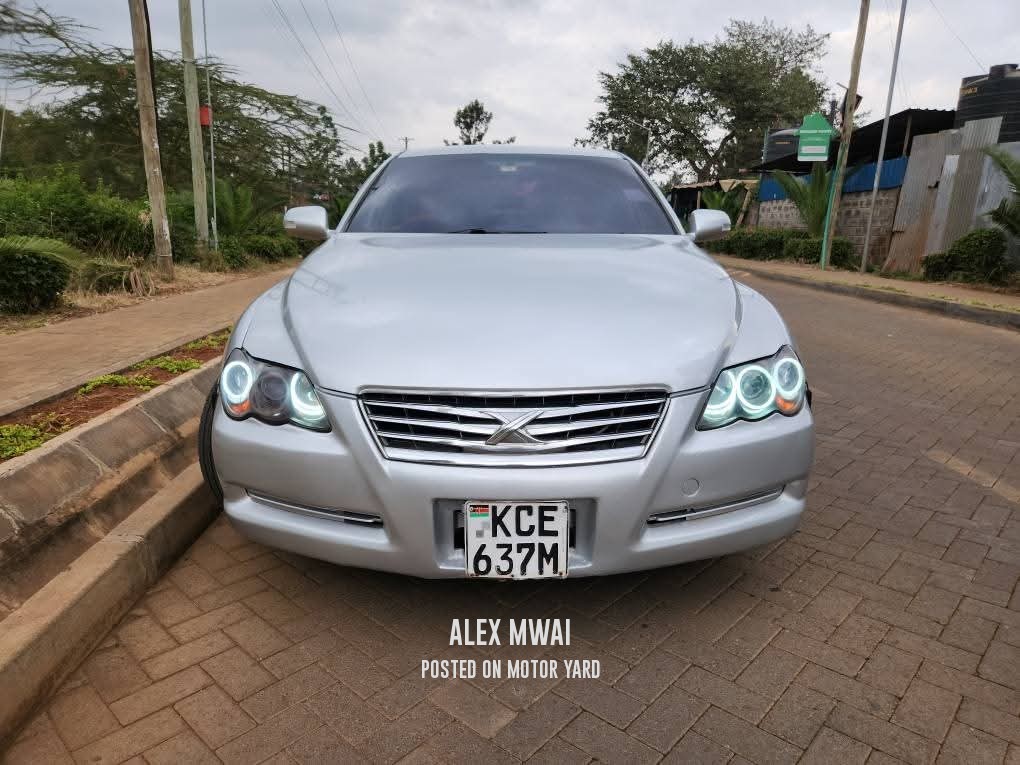 Toyota Mark X 2017 Silver