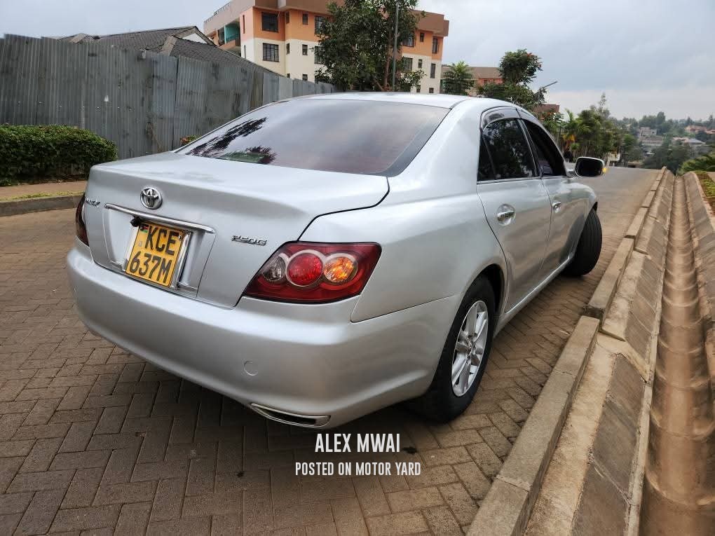 Toyota Mark X 2017 Silver