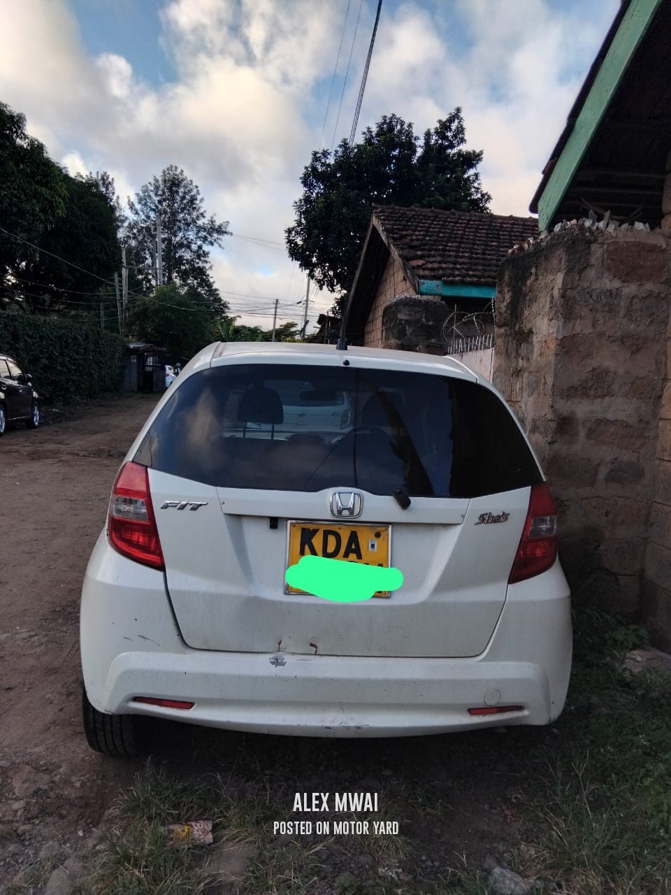 Honda Fit 2013 White