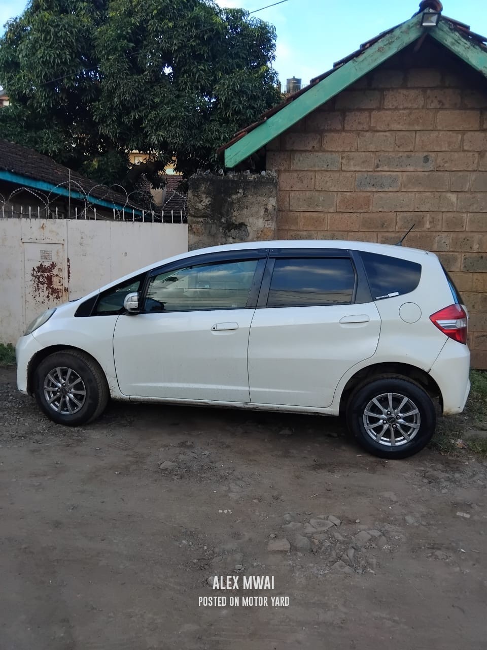 Honda Fit 2013 White