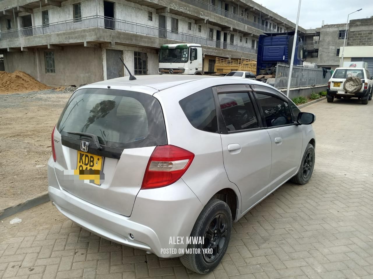 Honda Fit 2014 Silver