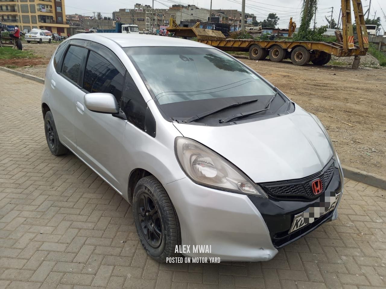 Honda Fit 2014 Silver