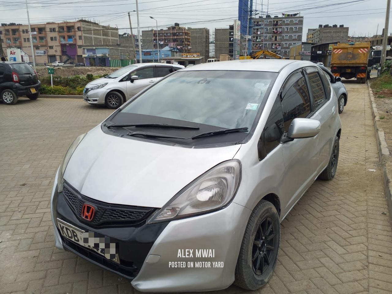 Honda Fit 2014 Silver