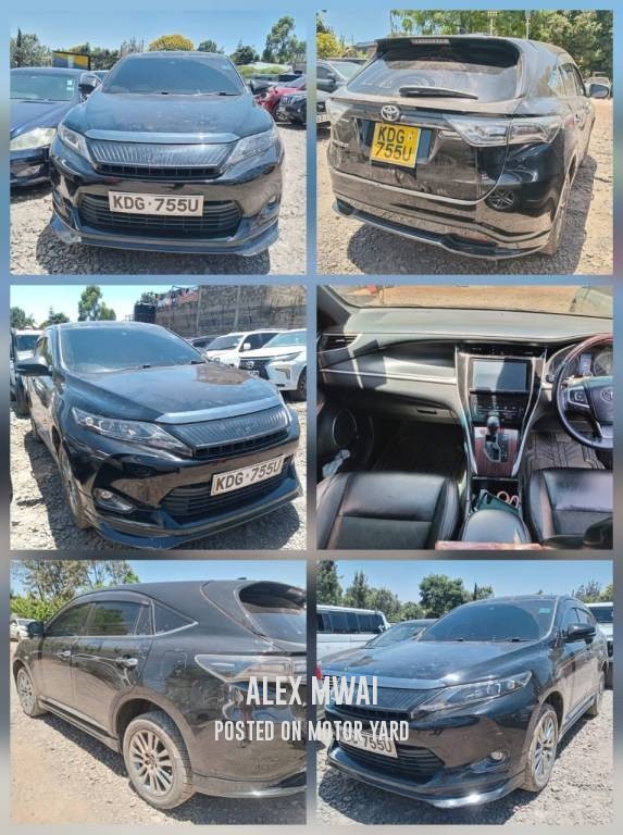 Toyota Harrier 2016 Black