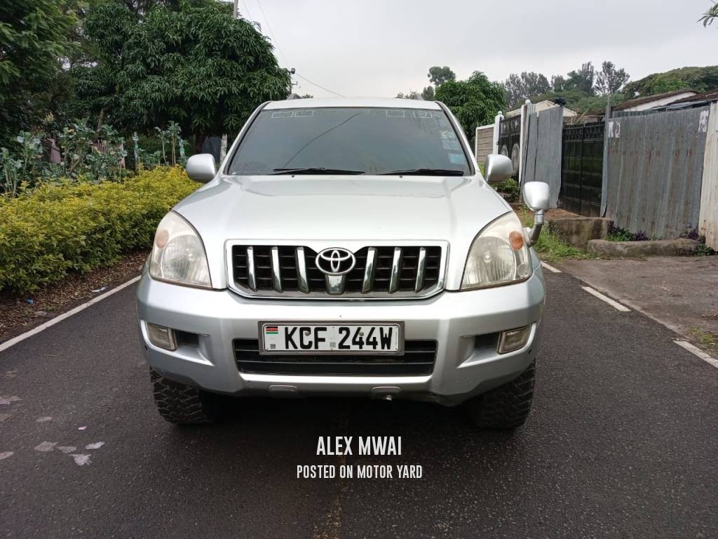 Toyota Land Cruiser Prado 2009 Silver