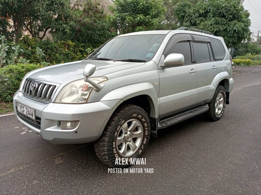 Toyota Land Cruiser Prado 2009 Silver