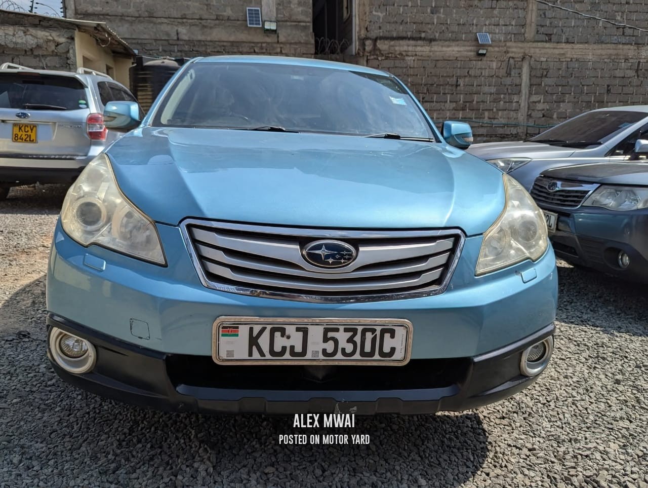Subaru Outback 2010 Blue