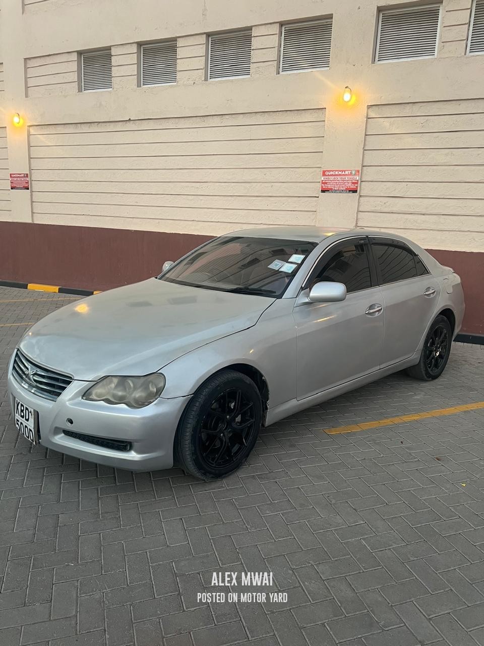 Toyota Mark X 2007 Grey