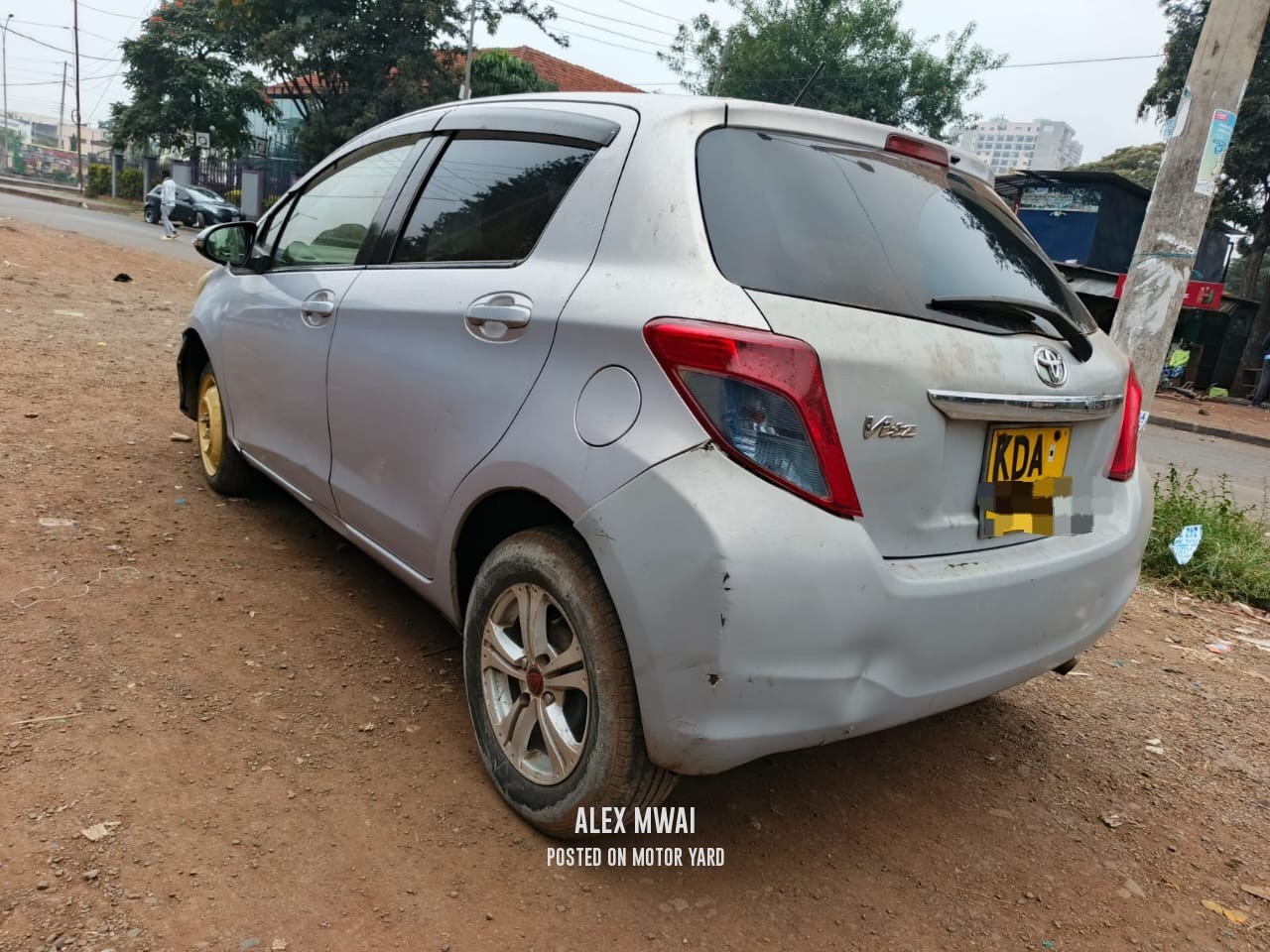 Toyota Vitz 2013 Grey