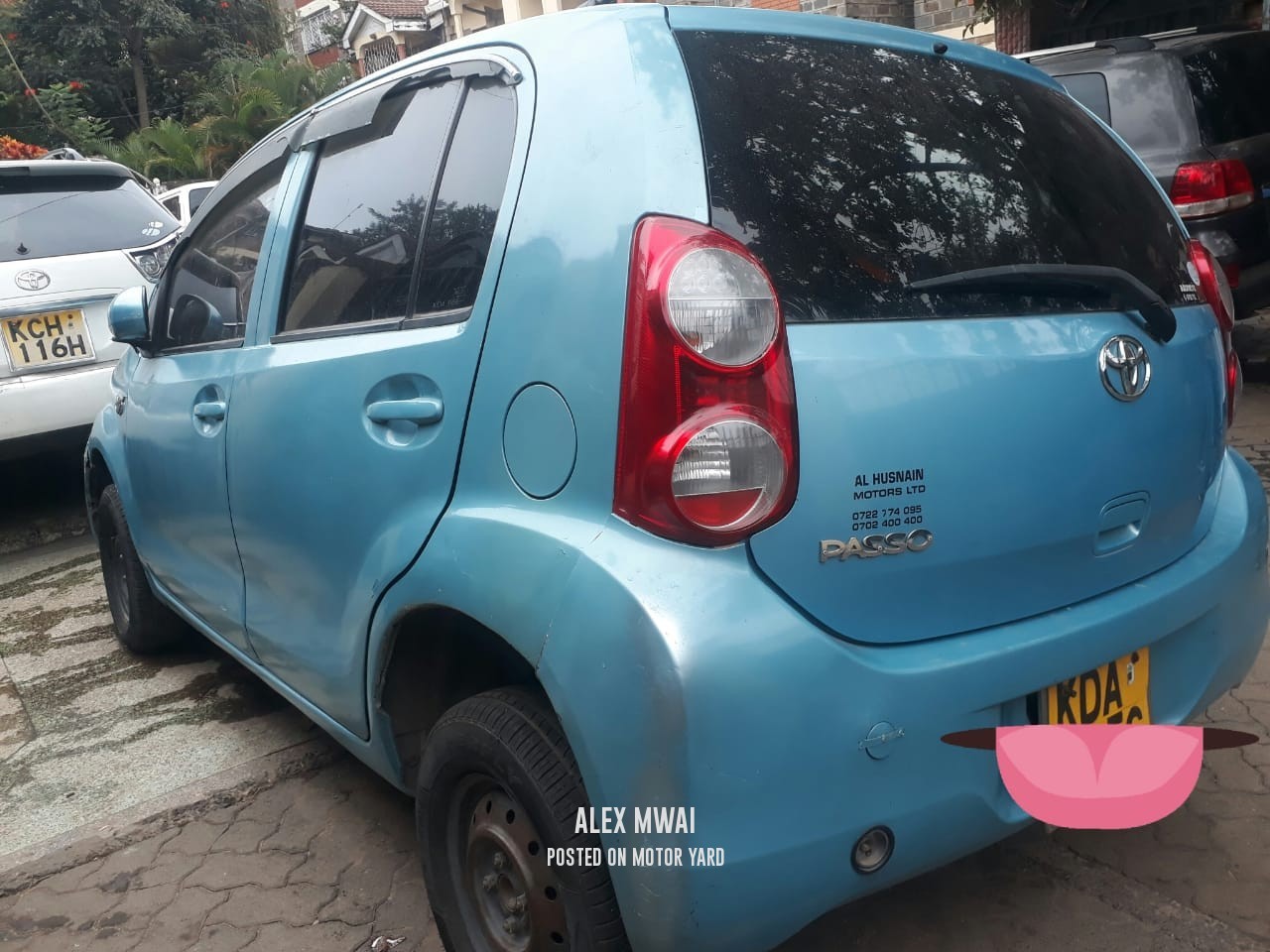 Toyota Passo 2013 Grey