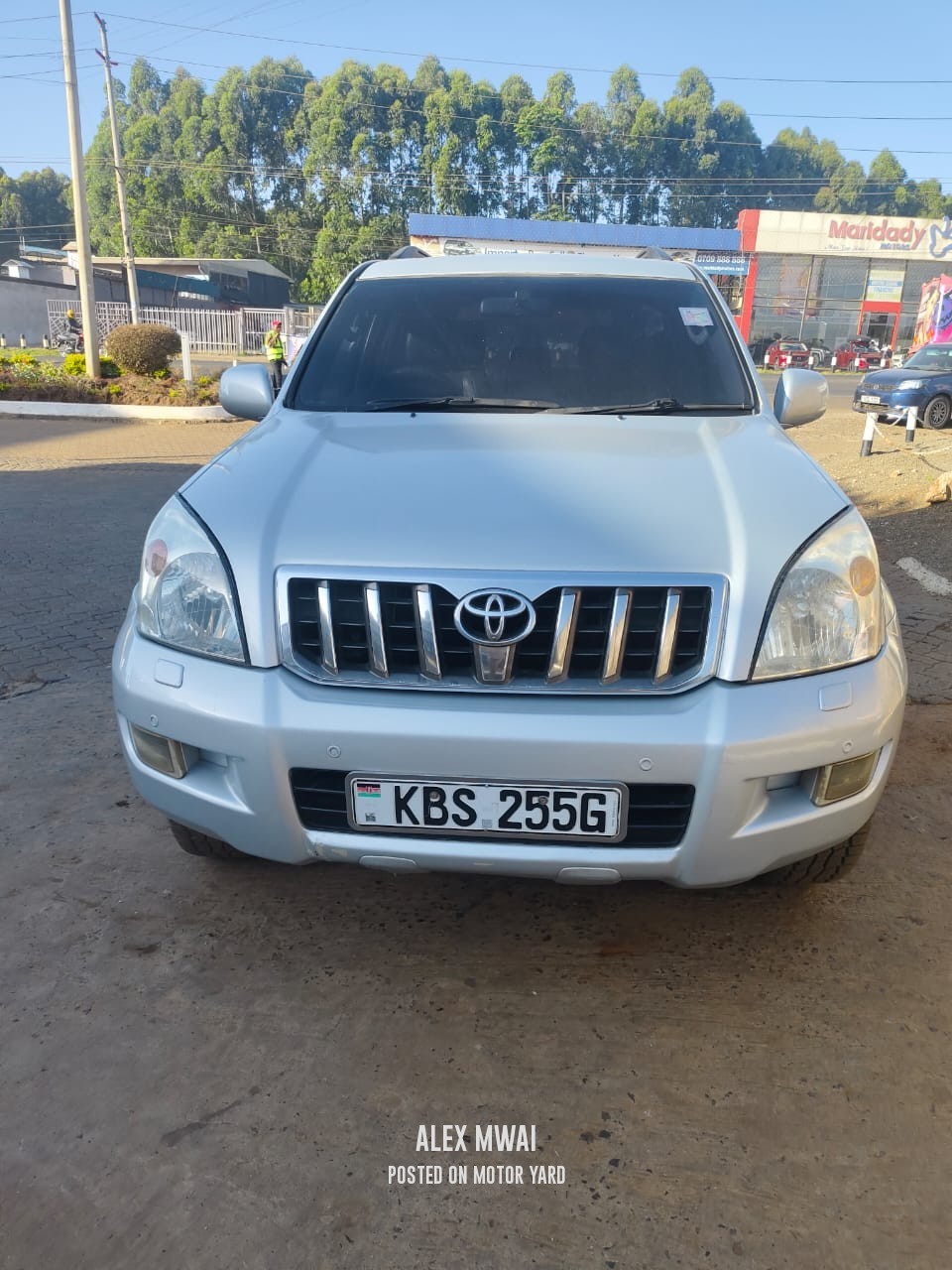 Toyota Land Cruiser Prado 2007 Grey