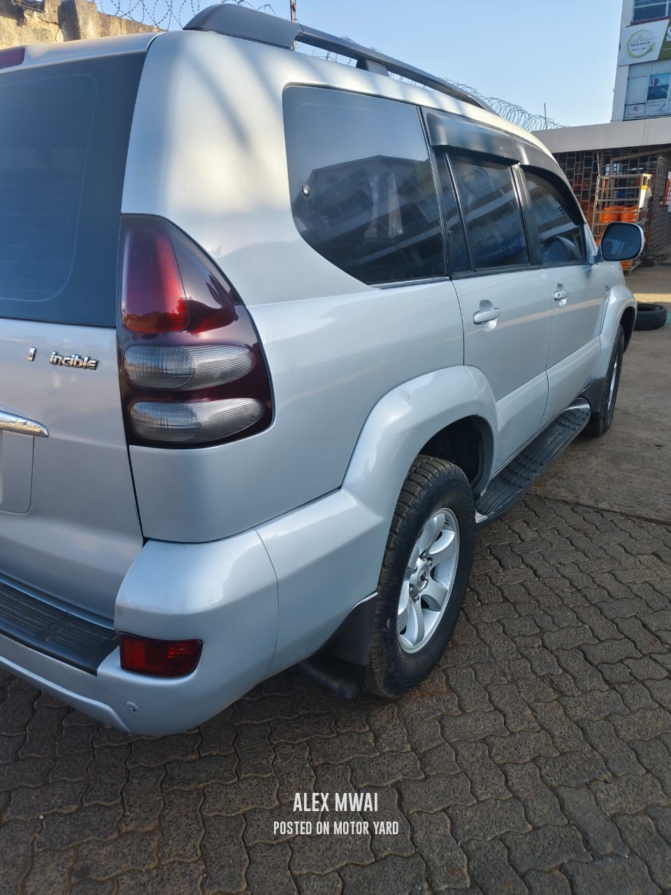 Toyota Land Cruiser Prado 2007 Grey