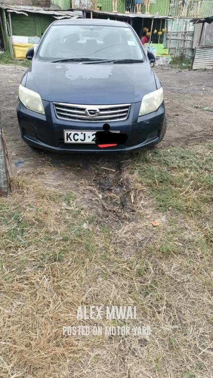 Toyota Axio 2010 Blue