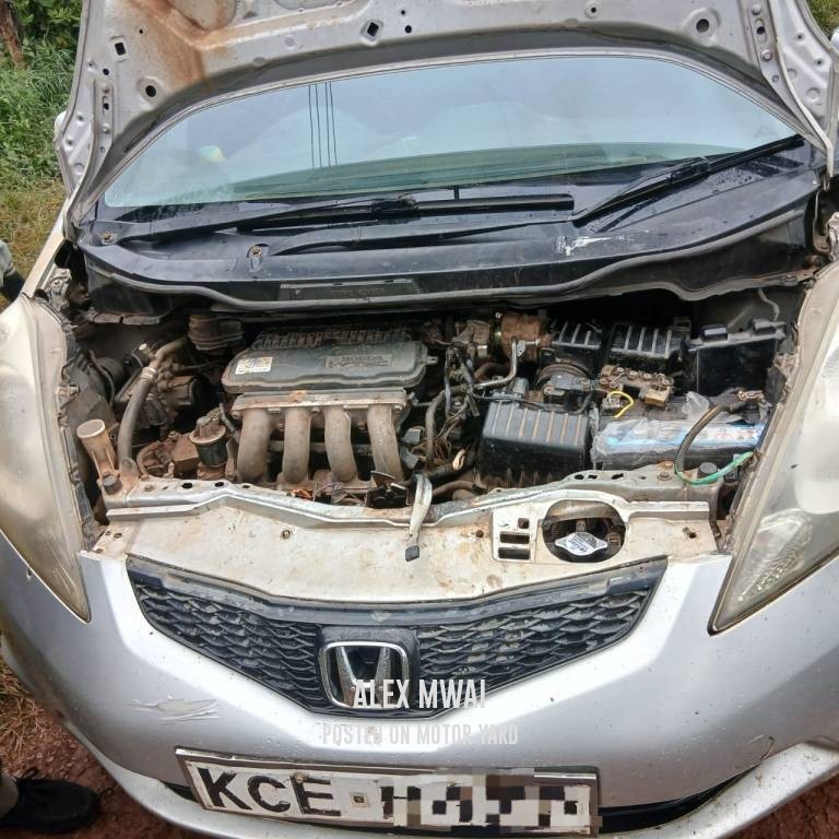 Honda Fit 2012 Silver