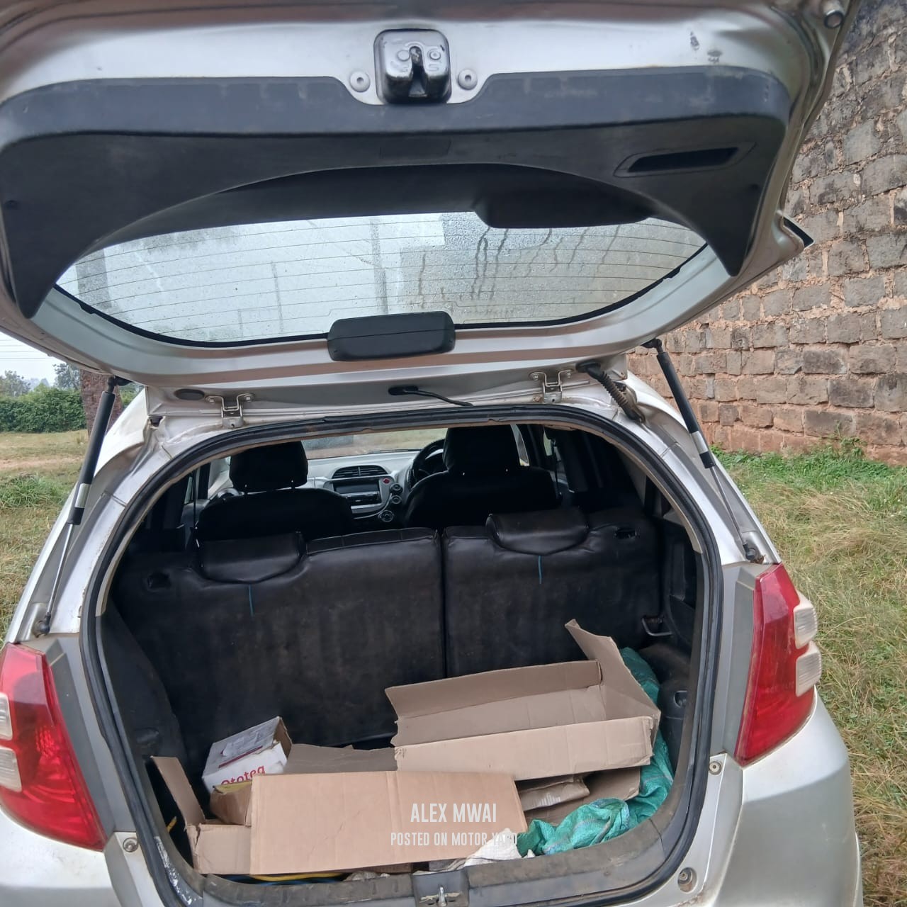 Honda Fit 2012 Silver