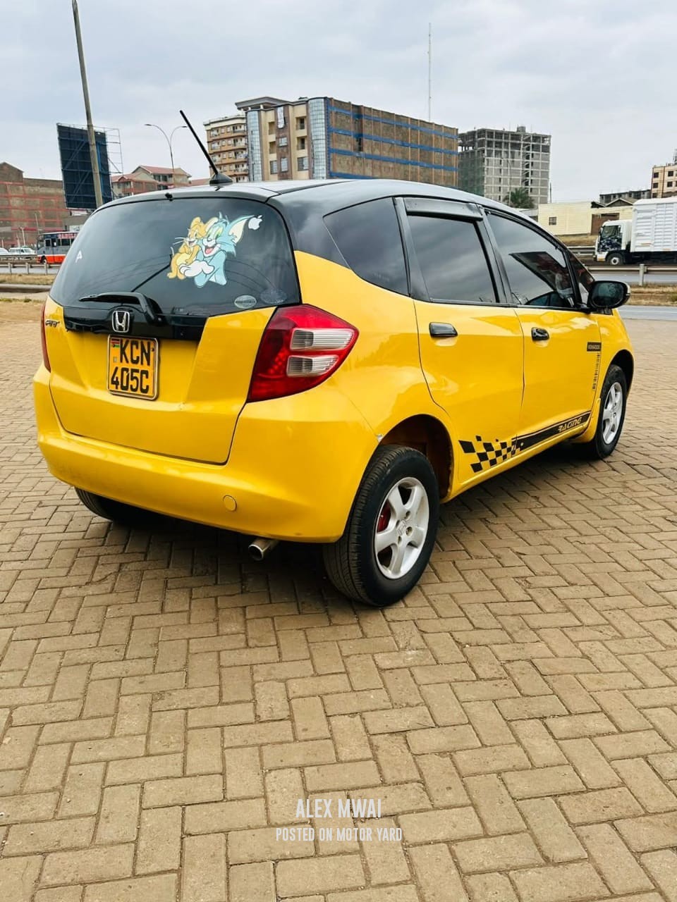 Honda Fit 2014 Yellow