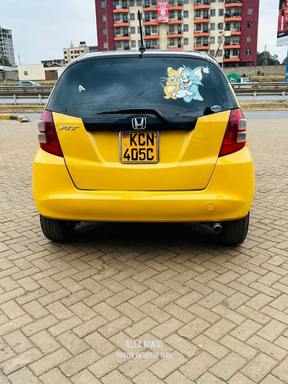 Honda Fit 2014 Yellow