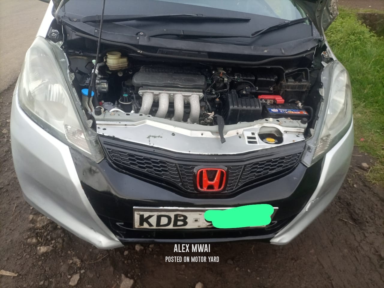 Honda Fit 2012 Grey