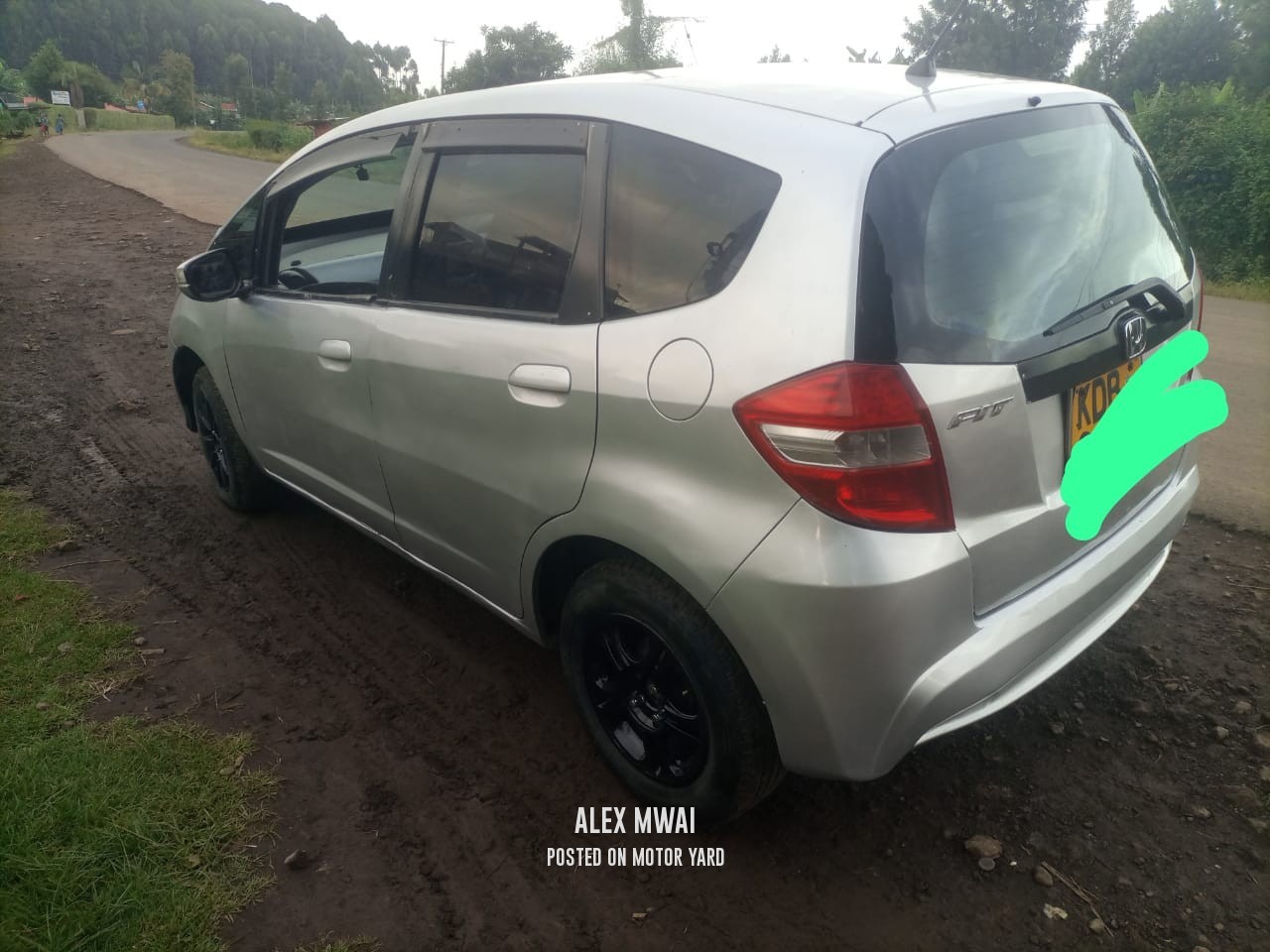 Honda Fit 2012 Grey