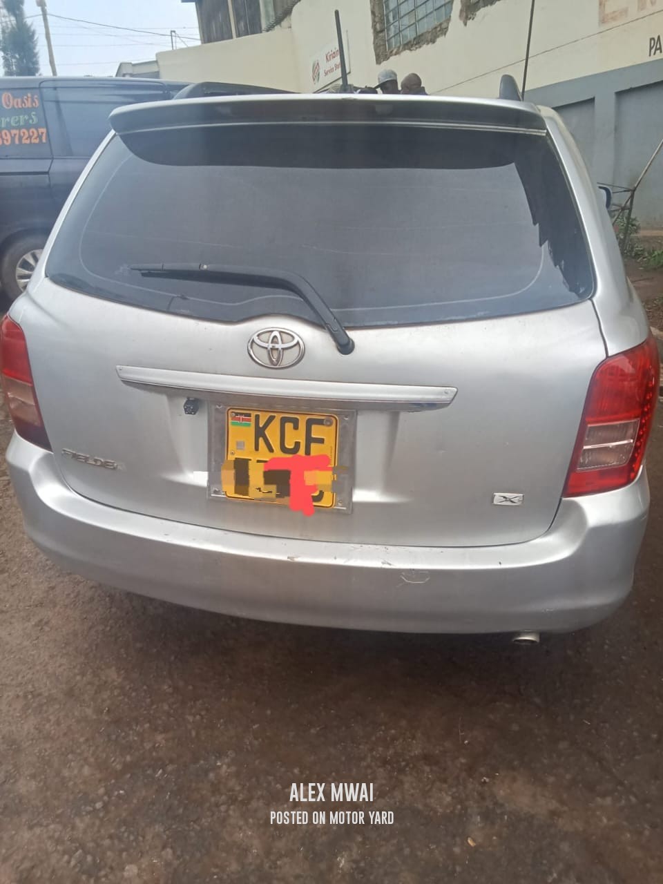 Toyota Fielder 2012 Silver