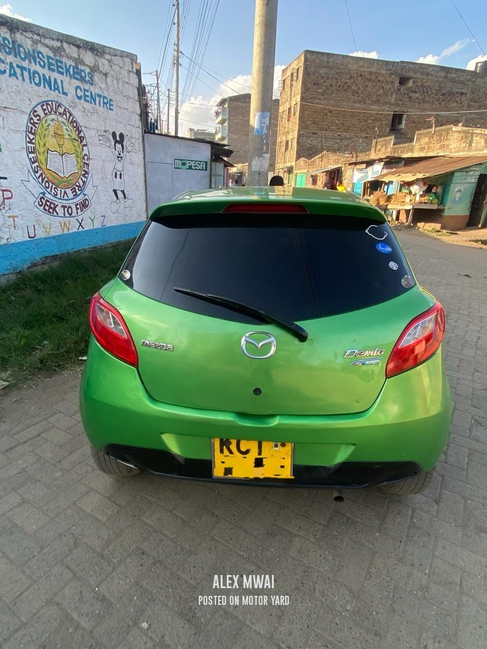 Mazda Demio 2012 Green
