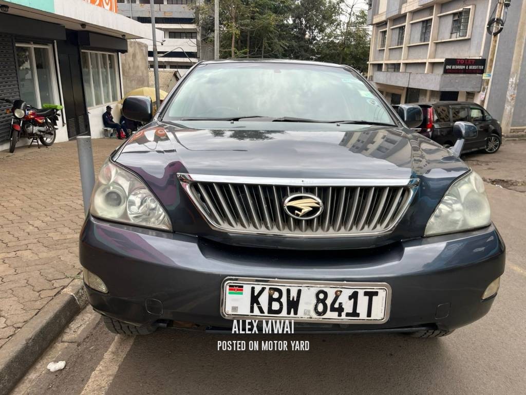 Toyota Harrier 2008 Black