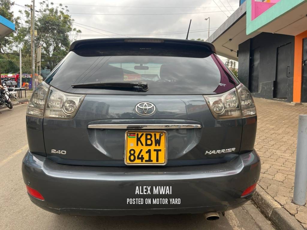 Toyota Harrier 2008 Black