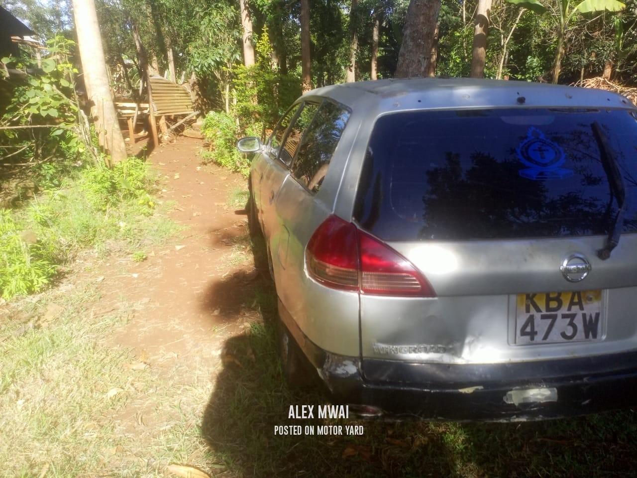 Nissan Wingroad 2012 Grey