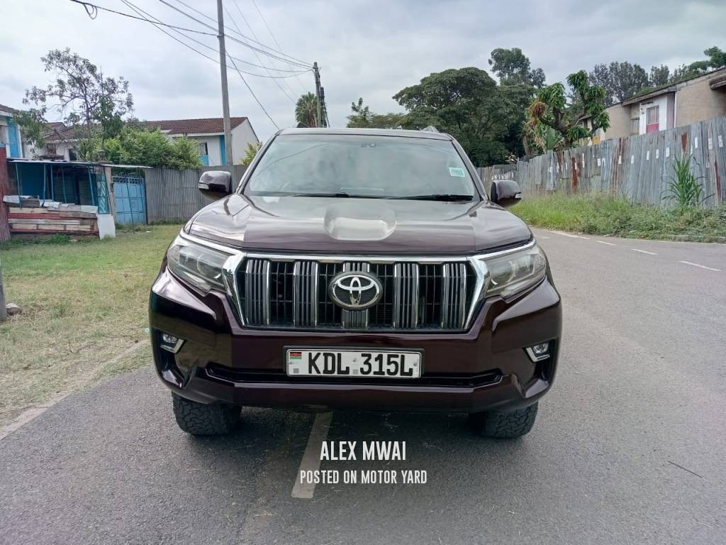 Toyota Land Cruiser Prado 2013 Maroon