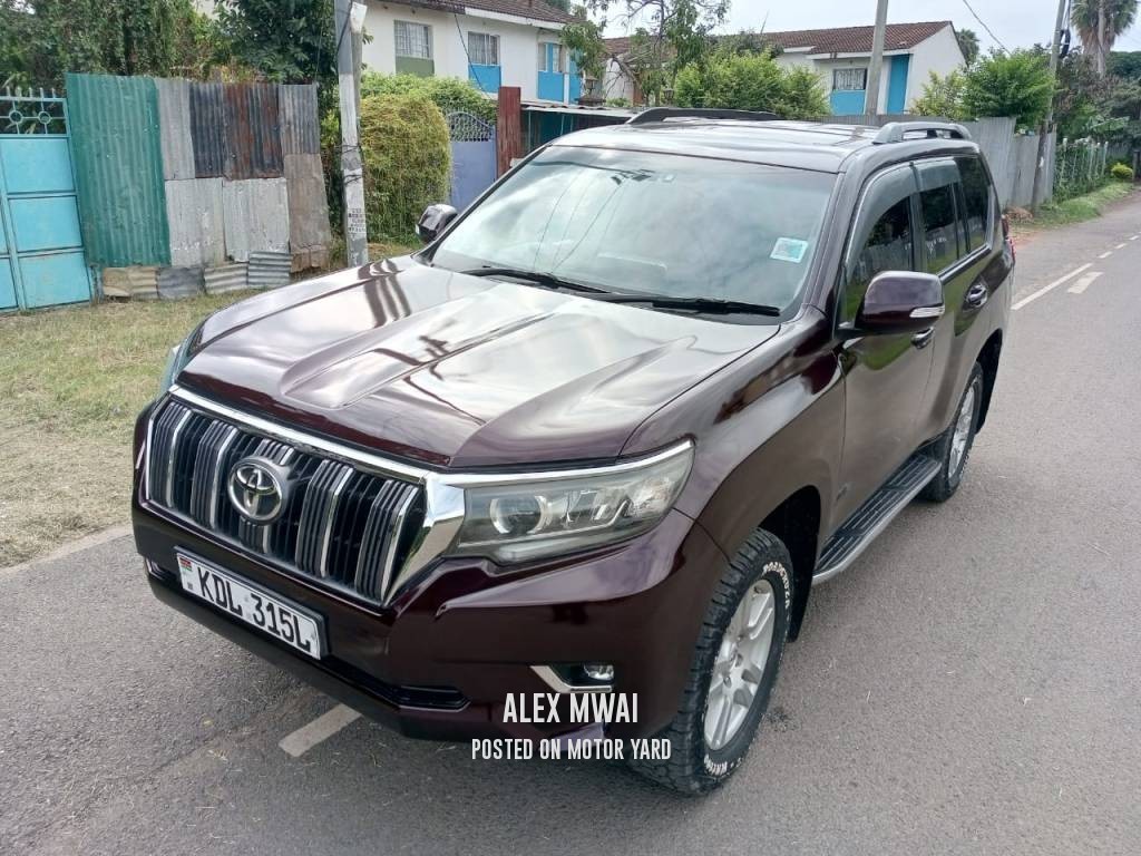 Toyota Land Cruiser Prado 2013 Maroon