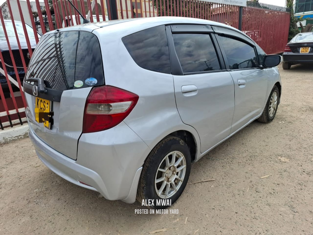 Honda Fit 2014 Silver