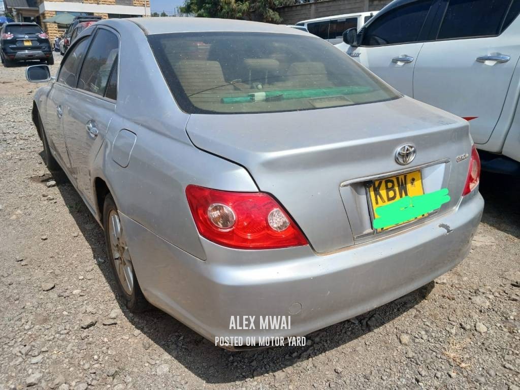 Toyota Mark X 2012 Silver