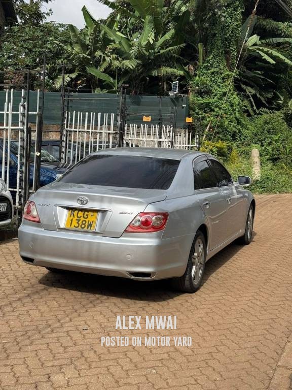 Toyota Mark X 2011 Silver