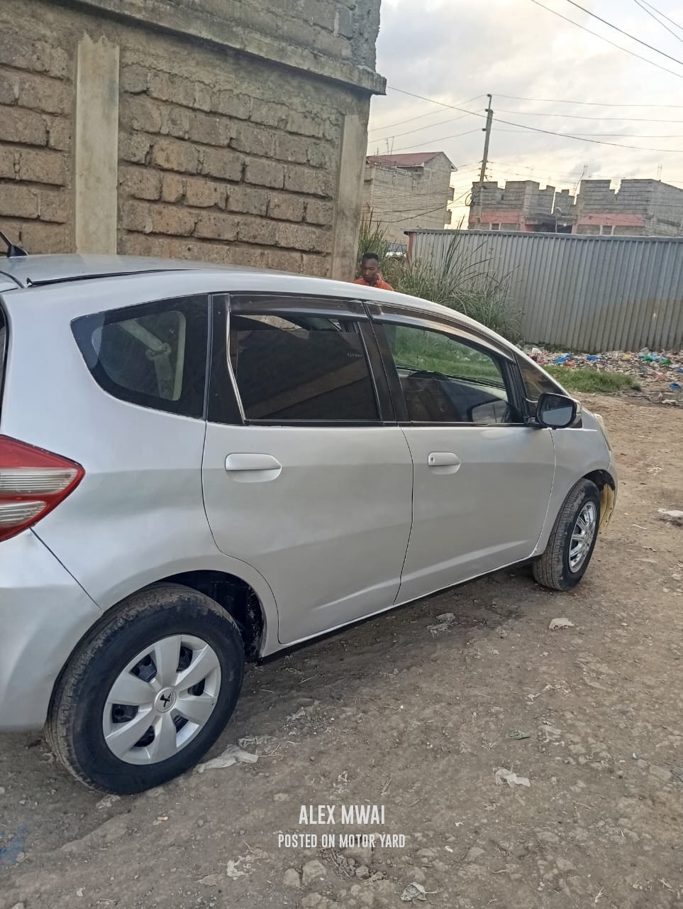 Honda Fit 2012 Grey