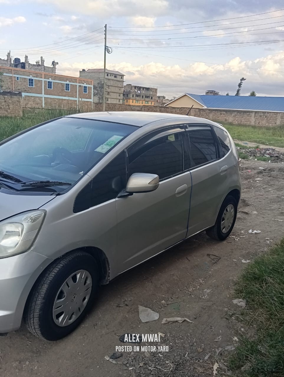 Honda Fit 2012 Grey