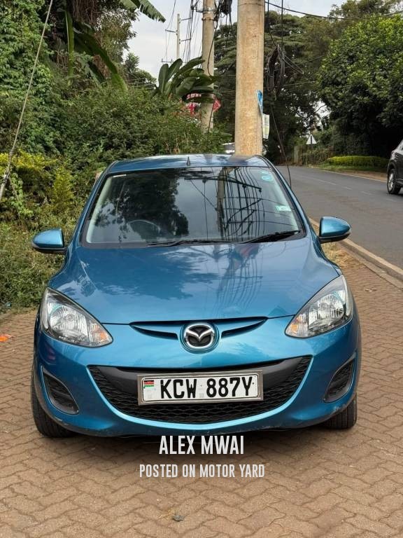 Mazda Demio 2012 Blue