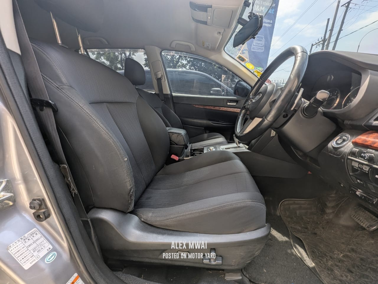 Subaru Legacy 2010 Grey