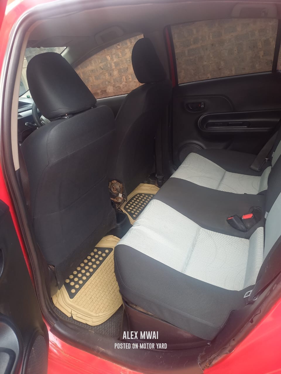 Toyota Aqua 2013 Red