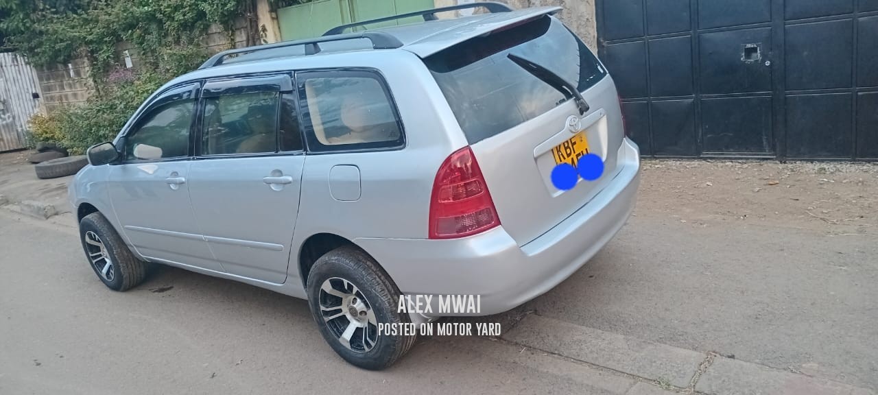 Toyota Fielder 2008 Silver